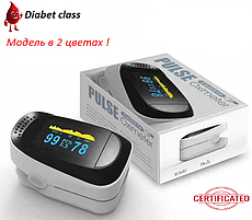 Портативний пульсоксиметр на палець IMDK Medical A2 Original OLED із сертифікатом без батарейок