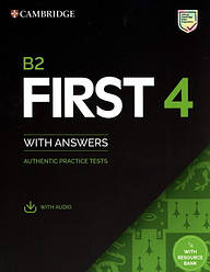 B2 First 4 student's Book with Answers with Audio with Resource Bank Authentic Practice Tests