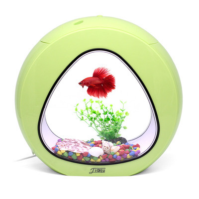 Міні акваріум 3 в 1 SunSun Aquarium YA-01 LED Green