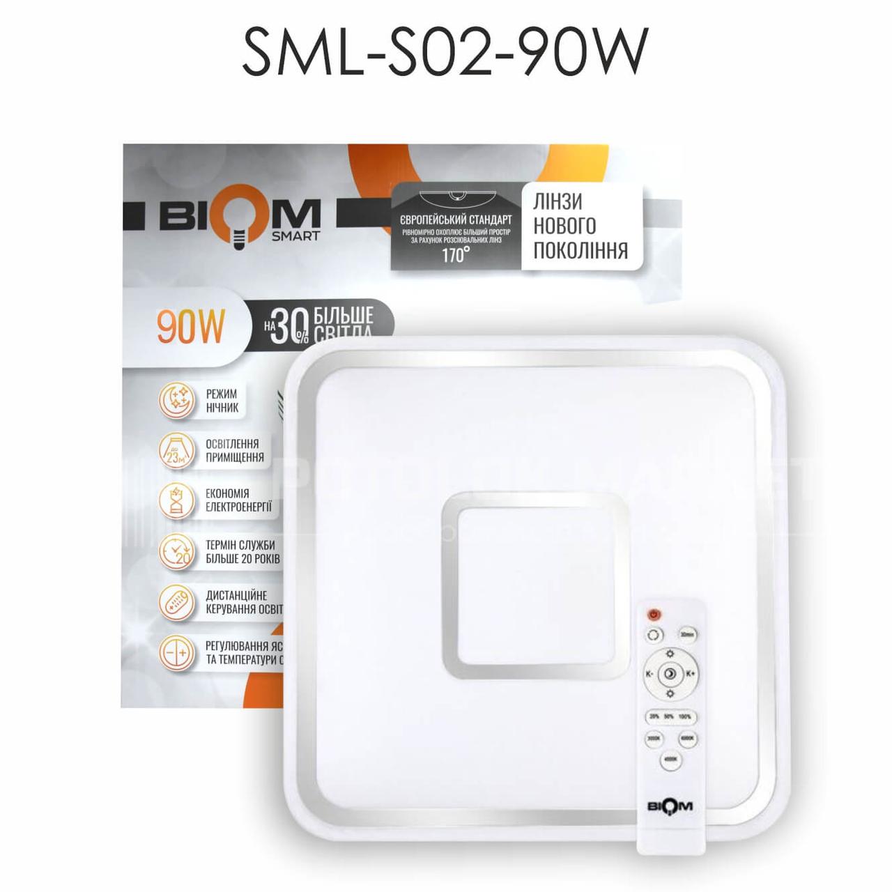 Люстра SML-S02-90W
