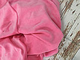 Бавовняний Велюр т.рожевий, фото 2