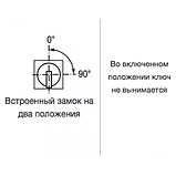 Кнопка ПЕ 172 вик. 1 ключ, фото 2