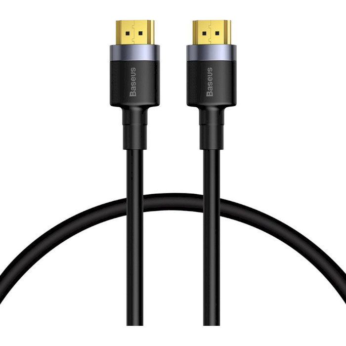 Кабель видео Baseus HDMI 2.0 4K 60Гц 3D 1М Black (CADKLF-E01), фото 1