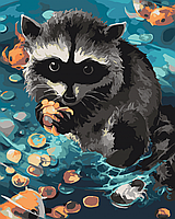 Картина за номерами. Art Craft "Єнот. Ракун" 40 * 50 см 11615-AC