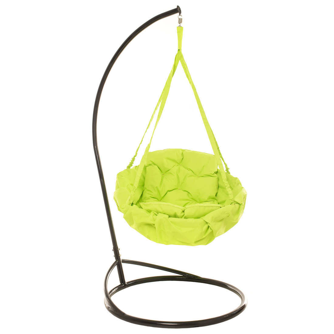 Крісло-гамак з опорою 220 см 100 кг 80 см Салатове, фото 1