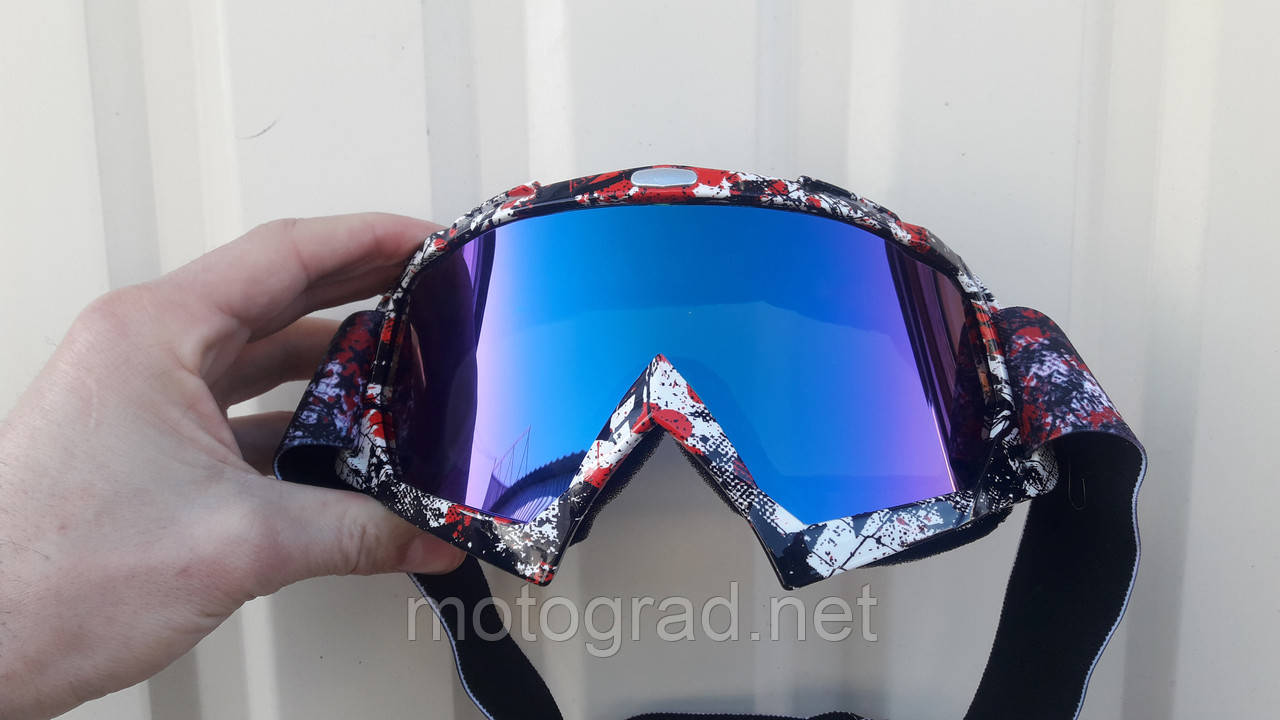 Гірськолижні окуляри Red White, фото 1