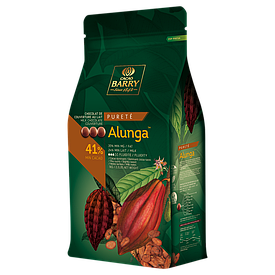Молочний шоколад ALUNGA 41% 100 г, Cacao Barry