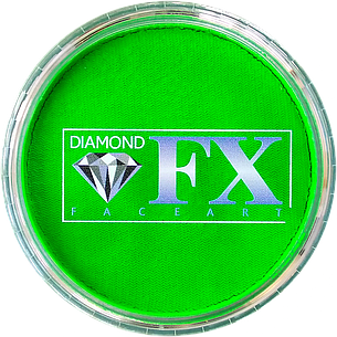Аквагрим Diamond FX неон зелений 45g, фото 2