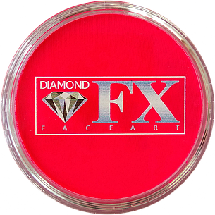 Аквагрим Diamond FX неон рожевий 45g, фото 2