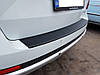 Skoda A7 (2013-2020) Combi - накладка на задній бампер, фото 2