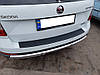 Skoda A7 (2013-2020) Combi - накладка на задній бампер, фото 3