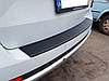 Skoda A7 (2013-2020) Combi - накладка на задній бампер, фото 6