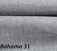Мебельная ткань BAHAMA рогожка для обивки мебели цвет №31 светло серый