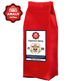 Кава в зернах Amalfi Espresso SIERRA (1 кг) 80% арабіка, 20% робуста