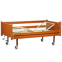 Кровать деревянная функциональная четырехсекционная