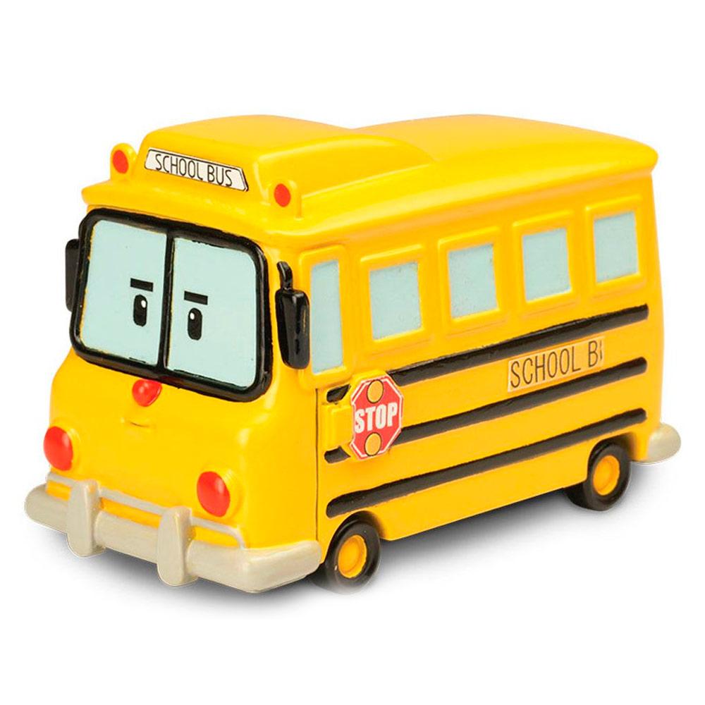Школьный автобус металлический Robocar Poli 6 см (83174) - фото 1 - id-p1297917429