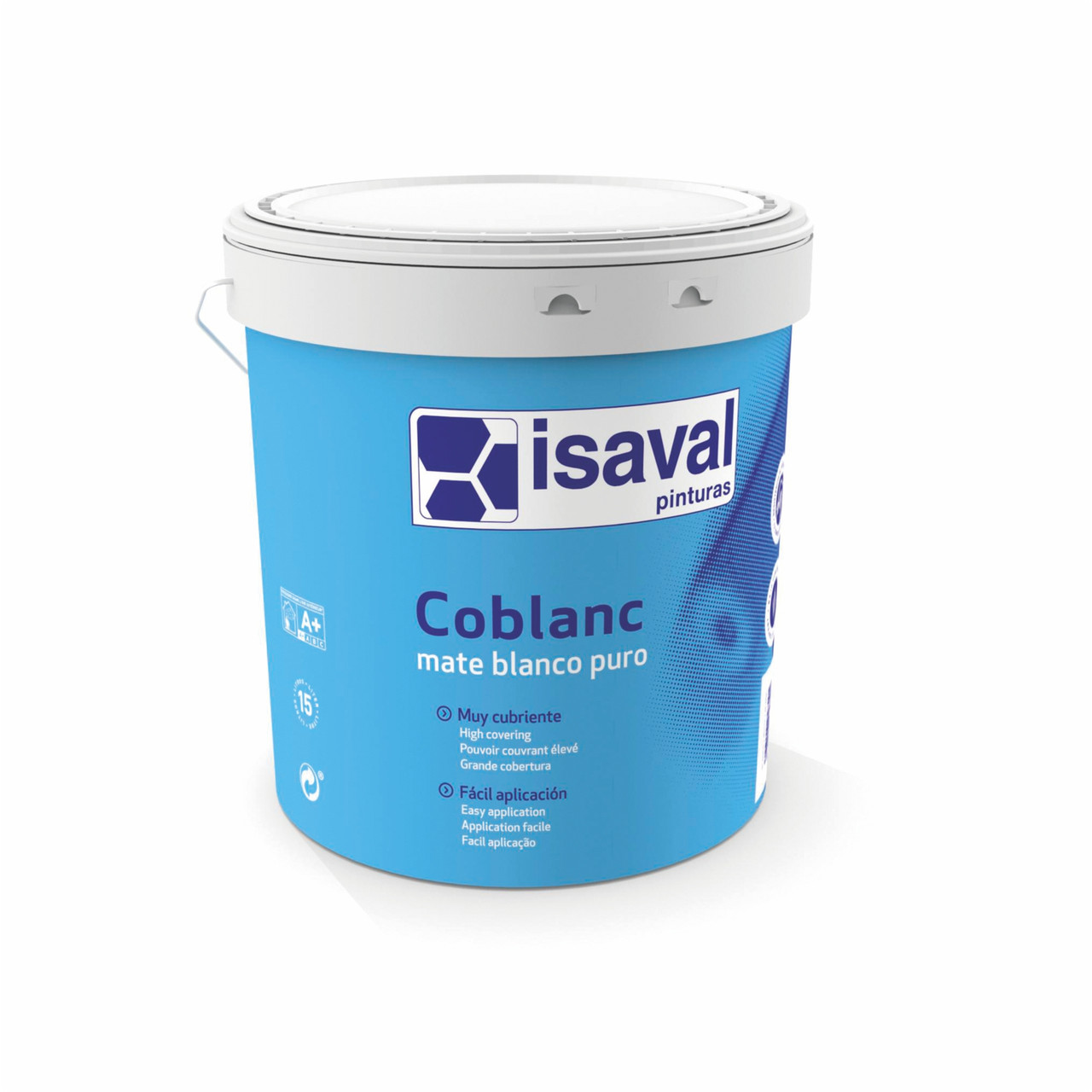 Фарба пластикова матова миюча КОБЛАНК ISAVAL 4л до 60м2/шар