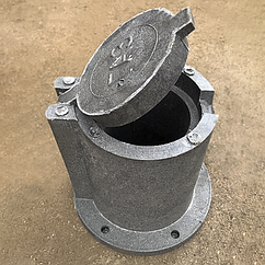 Кришка чавунна ковера (5 кг) (Ø = 196 мм.)