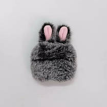Чохол для навушників Apple AirPods Pro Alitek Plush Зайчик Grey, фото 3