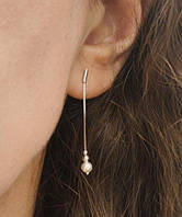 Сережки із срібла