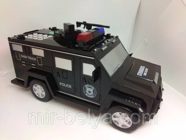 Електронна скарбничка-сейф з кодовим замком і відбитком Cach Truck Машинка Hummer, фото 1