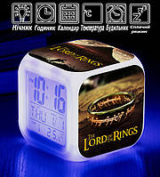 Настольные часы Властелин колец "Ring with inscription" / The Lord of the Rings