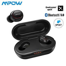 Бездротові Bluetooth Навушники MPOW M5/T5 TWS з APT-X IPX7