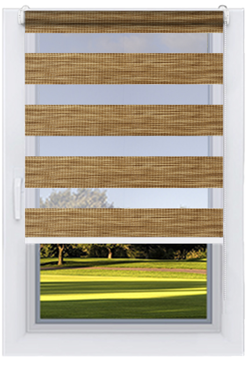 Ролета День Ніч Дуб (колір 12-504)