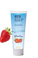 Водна змазка з ароматом полуниці  BTB Waterbased Strawberry 75ml