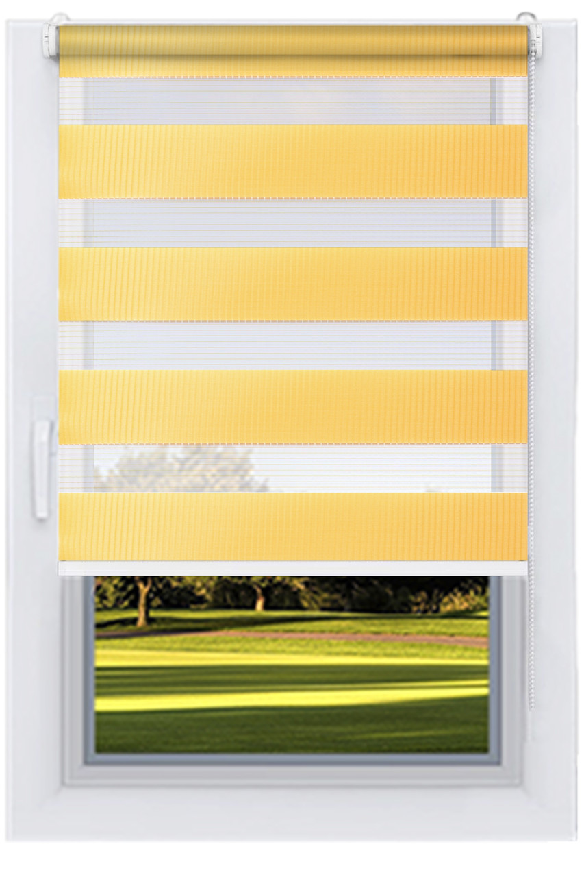 Ролета День Ніч Жовтогарячий