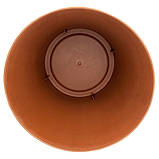 Горщик для квітів Gardenya 8,3 л коричневий, фото 2