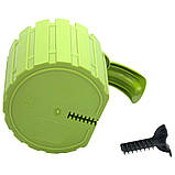 Горщик для квітів балконний підвісний Akasya Single 1,5 л зелений, фото 5