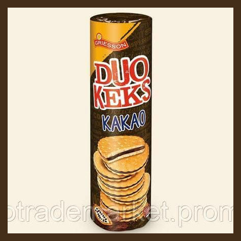 Печиво з шоколадом GRIESSON DUO KEKS 500Г Какао