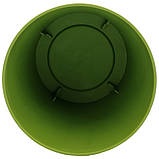 Горщик для орхідеї Gardenya 1,2 л зелений, фото 2