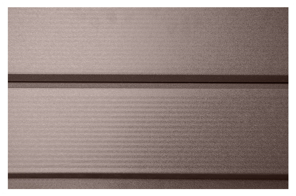 Сайдинг Евро-Брус RAL 8017 (матовый) металлический фасадный, Цвет Шоколадно-коричневый. - фото 3 - id-p1196729948