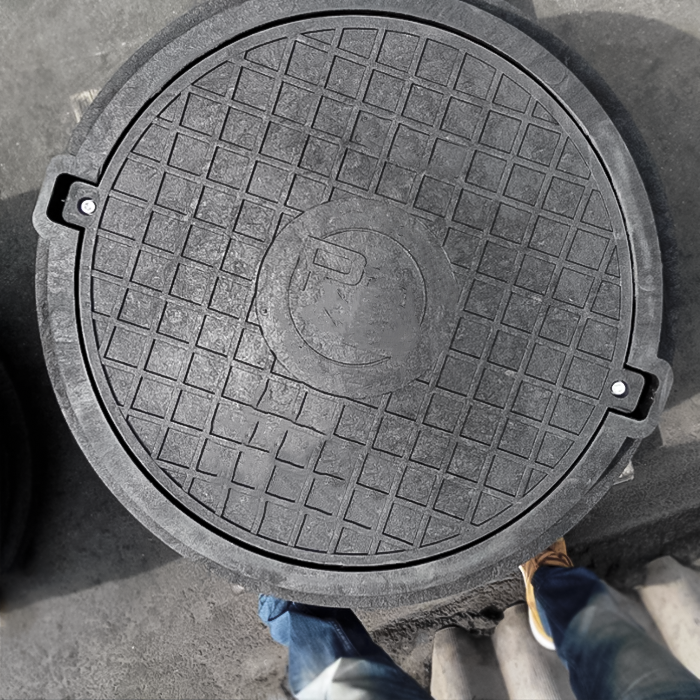 Кришка полімерпещана "ГТС" Т 17т. (25 кг) (Ø672мм.), фото 1