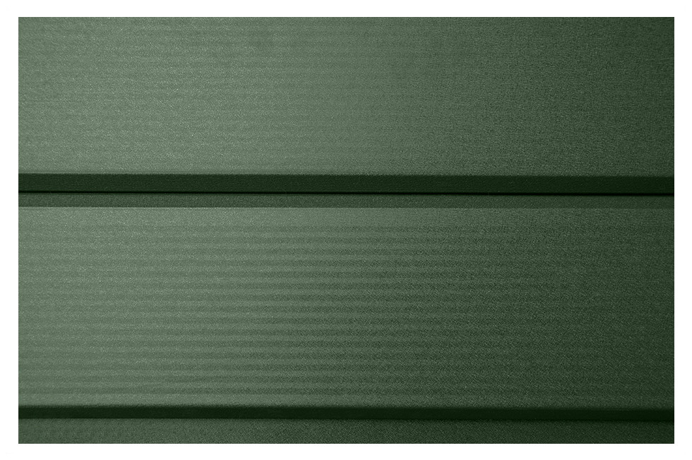 Сайдинг Евро-Брус RAL 6020 (матовый) металлический фасадный, Цвет Хромовый зеленый. - фото 3 - id-p1196840763