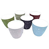 Горшок для цветов 3D 1,4 л светло-голубой, фото 6