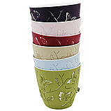 Горшок для цветов 3D 1,4 л светло-голубой, фото 10