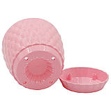 Горщик для квітів Pinecone 3 л рожевий, фото 3