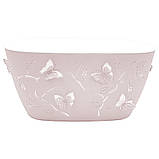 Горщик для квітів балконний 3D 4,1 л рожевий, фото 2