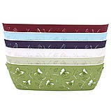 Горщик для квітів балконний 3D 7,3 л рожевий, фото 3