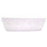 Горщик для квітів балконний 3D 7,3 л рожевий, фото 2