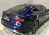 Спойлер Audi A5 B9 (2016+) тюнінг сабля (3 частини) карбон, фото 3