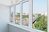 Вікно металопластикове Rehau 3000 x 1360 | Лоджія, фото 4