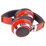 Bluetooth навушники бездротові J39S 6964, червоні, фото 3