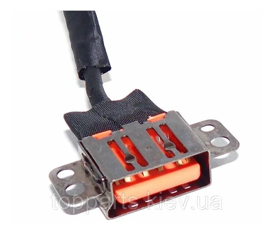 Роз'єм живлення з кабелем для Lenovo PJ960 (прямокутний + center pin), 5-pin, 20 см
