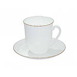 Чашка з блюдцем "Росинка Золотий кантик" , артикул 38764