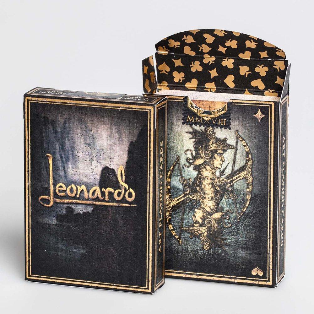 Карти гральні | Leonardo (Silver Edition) by Legends Playing Card Company