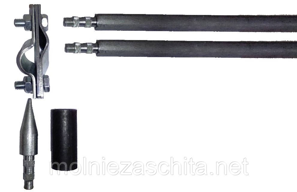 Комплект заземлення оцинкований ф20 L-3 м.